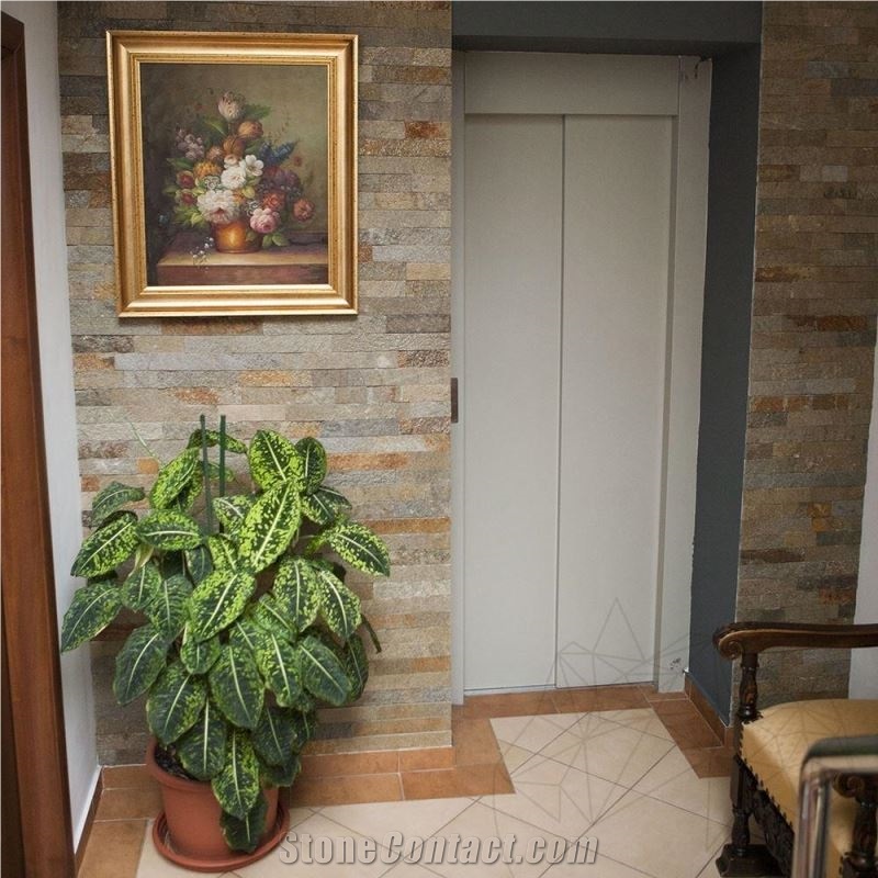 Home Slate Wall Cladding Stone 5 cm X Fl