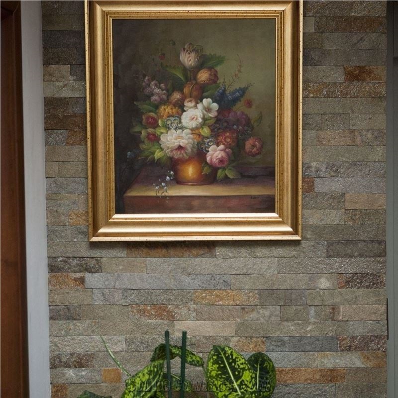 Home Slate Wall Cladding Stone 5 cm X Fl