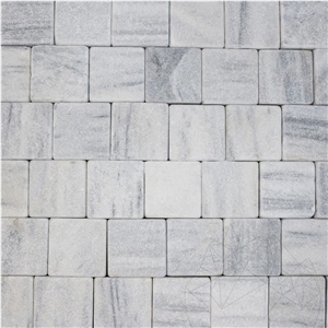 Kavala Marble Tumbled Cobblestone 10 X 10 X 4-5 cm
