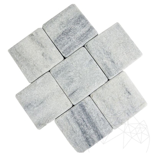 Kavala Marble Tumbled Cobblestone 10 X 10 X 4-5 cm