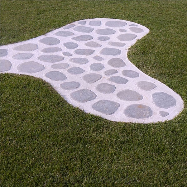 Kavala Polygonal Slate - Tumbled Pavers