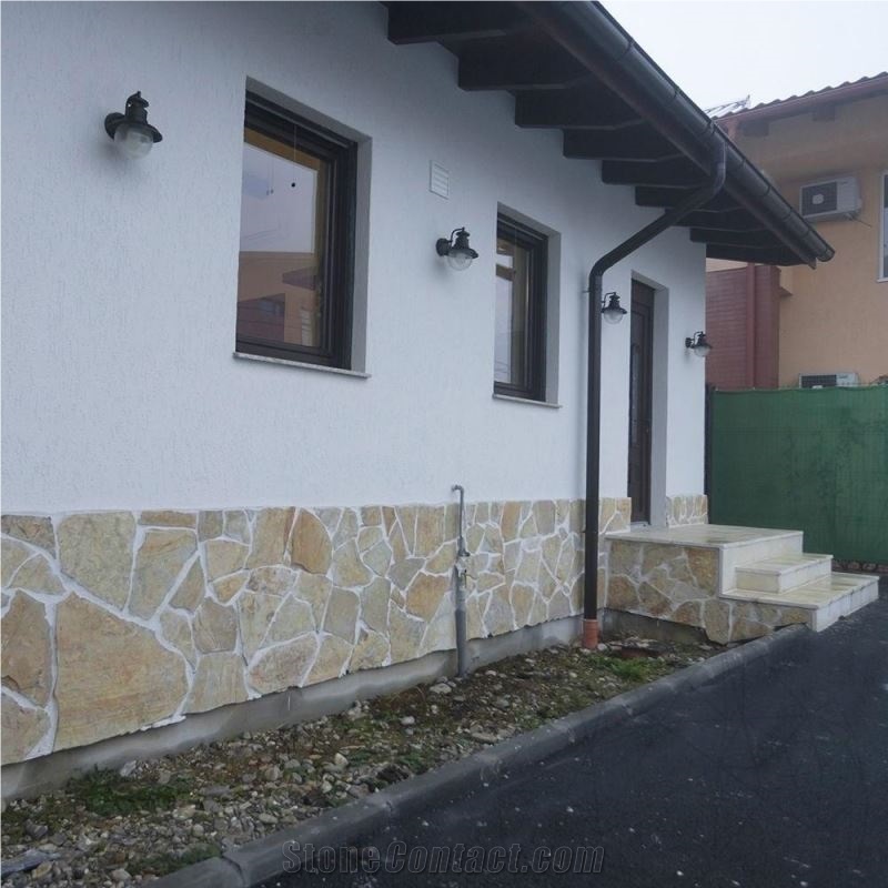Macedonia Cream Polygonal Limestone