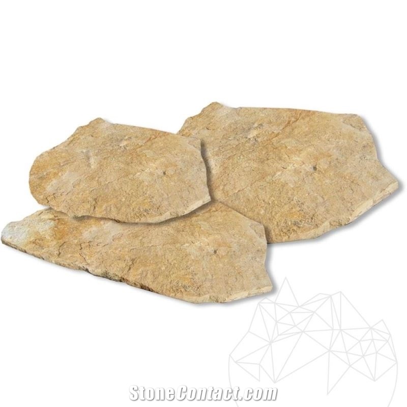 Macedonia Cream Polygonal Limestone