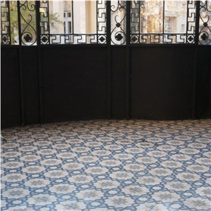Oriental Terrazzo Kr-09 Blue 20 X 20 X 1.8 cm