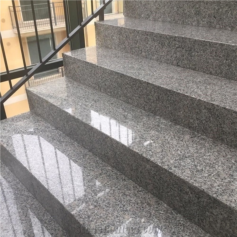 Rock Star Grey Granite Deck Stair Polished Cut-To-Size 2cm