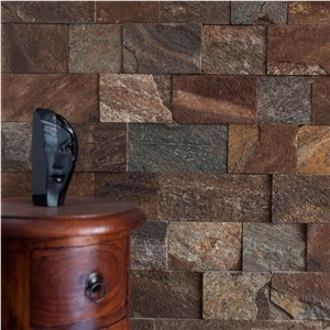 Rusty Brown Slate 10cm X Ll