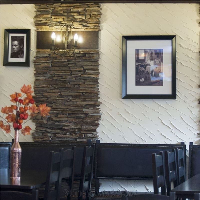 Rusty Brown Slate Strips (Pallet)