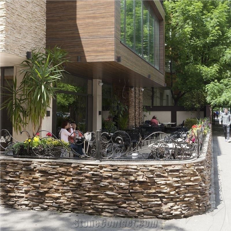 Rusty Brown Slate Strips (Pallet)