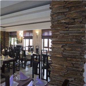 Rusty Brown Slate Strips (Pallet)