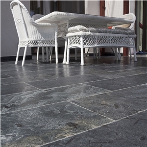 Silver Brushed Slate 60 X 30 cm