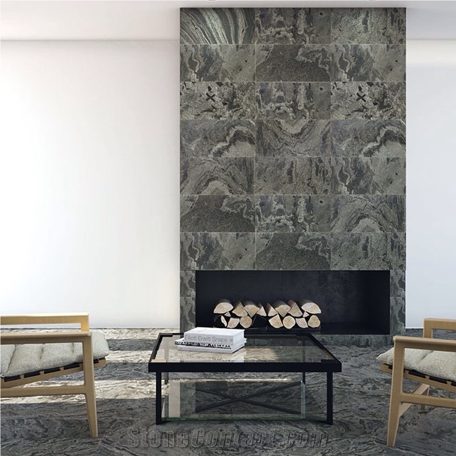 Silver Polished Slate 60 X 30 cm