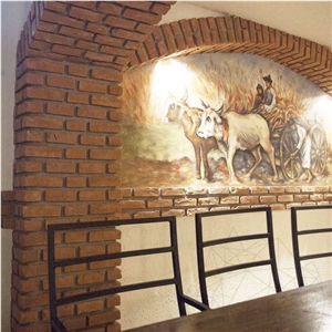 Traditional Deco Apparent Brick 18 X 8 X 5 cm