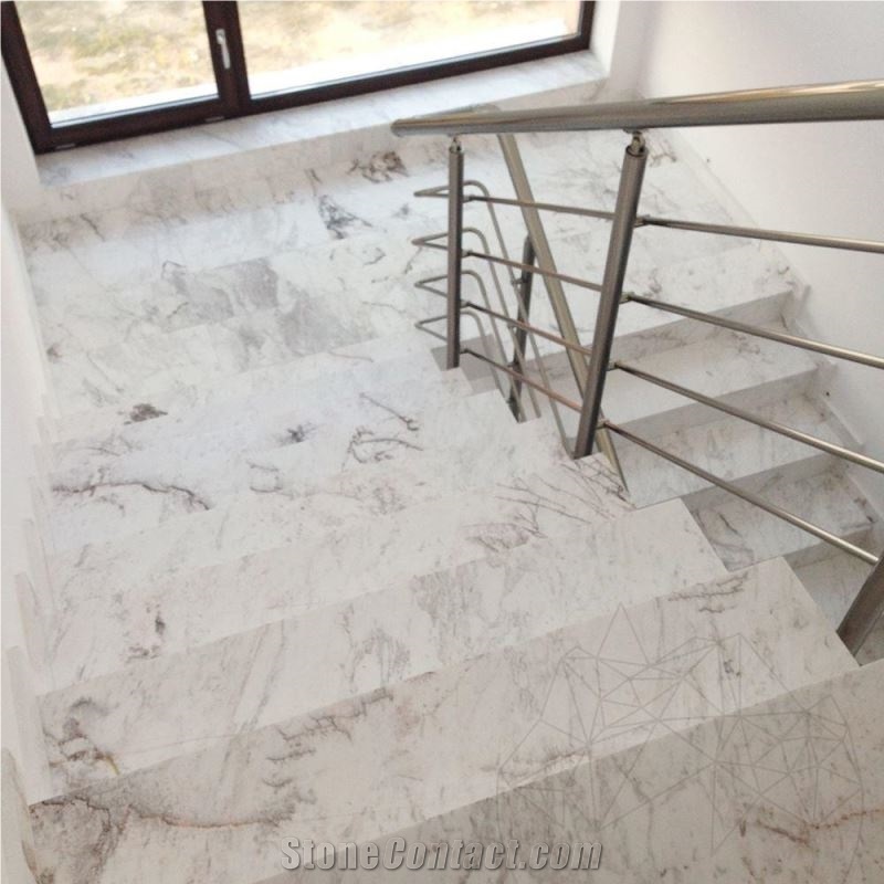 Volakas Polished Marble Cut-To-Size Slabs 2 cm