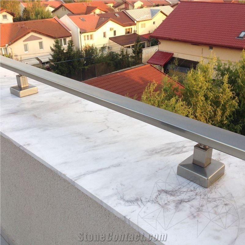 Volakas Polished Marble Cut-To-Size Slabs 2 cm