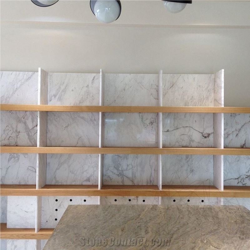 Volakas Polished Marble Cut-To-Size Slabs 2 cm