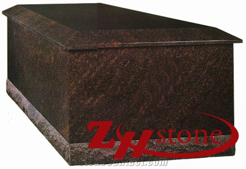 Cheap Price 40 Crypts Cafe Imperial Granite Cremation Columbarium/ Columbarium/ Cemetery Crypts/ Cemetery Columbarium/ Mausoleum Crypets
