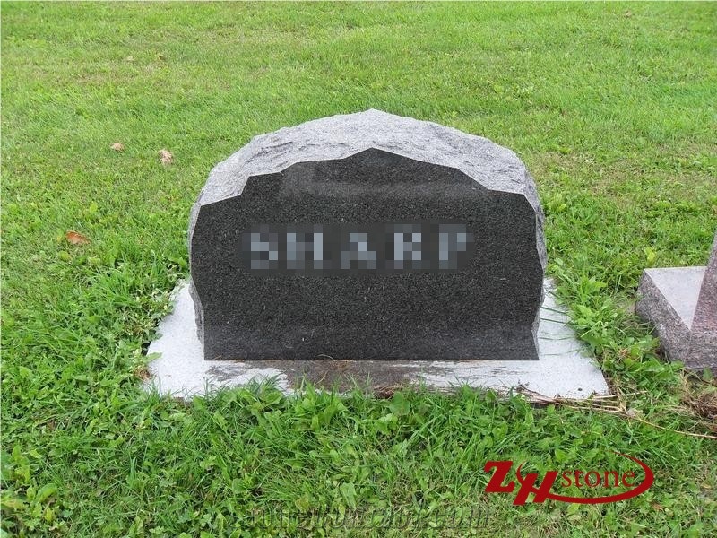 Cheap Price Own Factory Oval Style Cafe Imperial Granite Western Style Tombstones/ Single Monuments/ Cemetery Tombstones/ Gravestone/ Custom Monuments