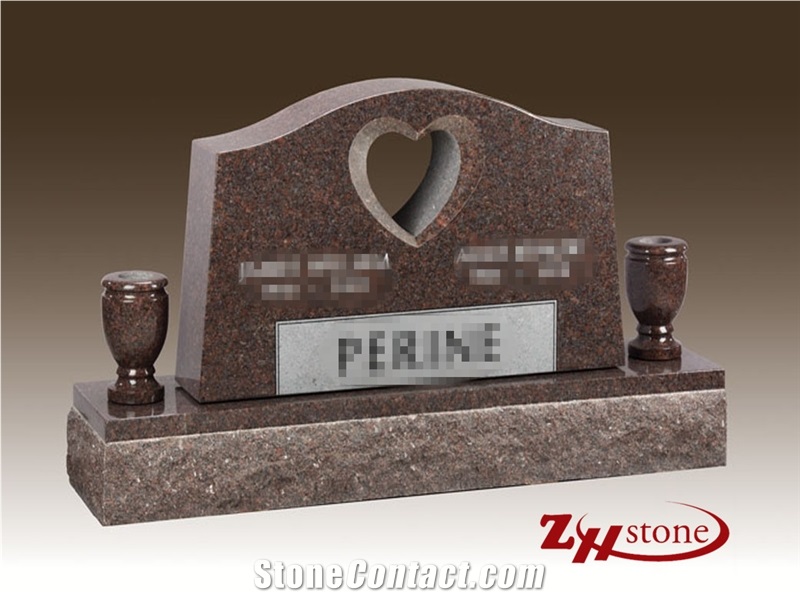 Good Quality Cheap Price Traditional Serp Top G654/ Sesame Black/ Impala Black/ Dark Gray Granite Tombstone Design/ Upright Monuments/ Headstones/ Western Style Tombstones/ Single Monuments