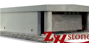 Good Quality Columns Style G603/ Sliver Grey/ Sesame White Granite Mausoleums/ Mausoleum Deisgn/ Columbarium/ Cemetery Mausoleum/ Mausoleum Crypts