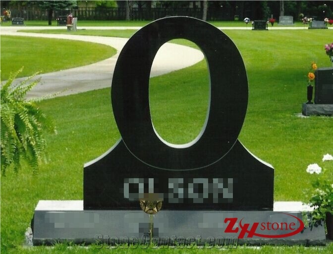 Good Quality Unique Design Cross Engraving Cafe Imperial Granite Tombstone Design/ Cross Tombstones/ Gravestone/ Engraved Headstones/ Custom Monuments