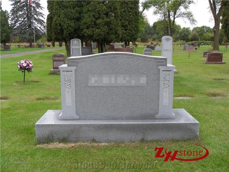 Own Factory Cheap Price Boulder Style Dark Gray/ G654/ Impala Black/ Sesame Black Granite Tombstone Design/ Western Style Monuments/ Upright Monuments/ Headstones/ Boulder Gravestone
