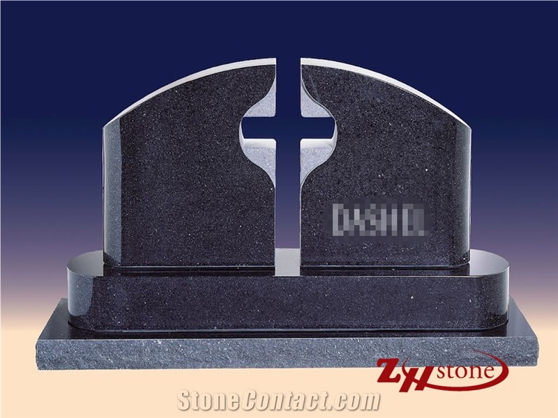 Own Factory Good Quality Rose Carving Polished Tombstone Design/ Western Style Monuments/ Upright Monuments/ Headstones/ Monument Design