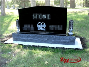 Own Factory Polished Unique Design Dakota Mahogany/ American Mahogany Granite Upright Monuments/ Headstones/ Monument Design/ Single Monuments/ Gravestone
