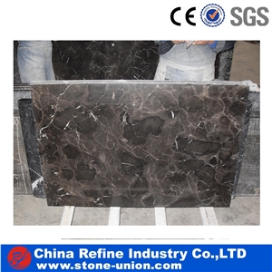 Cheap Indoor Wall Cladding Emperador Dark Marble Slabs