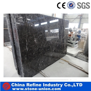 China Dark Emperador Marble Slabs For Background Wall