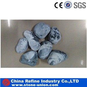 Grey and White Landscaping Stone Pebbles, Driveway Grey Pebble Stone, Pebble Stone in Cobbles & Pebbles, Pebble Stone Flooring