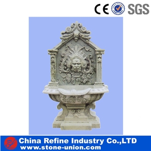 Handcarved Natural Stone Fountains ,Landscaping Garden Fountain , Outdoor Water Fountain , Granite Fountain for Garden