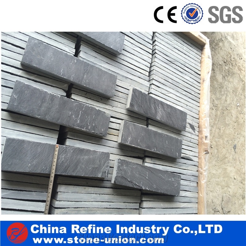 High Quality Cheap Black Slate Tile,Hebei Black Slate Roofing Tile , Riven Black Slate , China Black Slate Cut to Size Tile