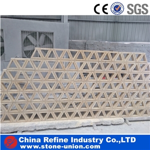 Honed Limestone 3d Wall Tiles, Chinese Limestone, Yellow Limestone,Interior Design 3d Wall Decoration Art Works Customized Design Honed Limestone 3d Wall Tiles, Chinese Limestone, Yellow Limestone,Interior Design 3d Wall Decoration Art Works Customized Design