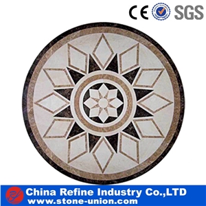 Hot Mosaic Tiles , Sale Marble Mosaic , Marble Lobby Tiles Manufactuer,Waterjet Medallions,Mosaic Medallions,Round Medallions,Floor Medallions