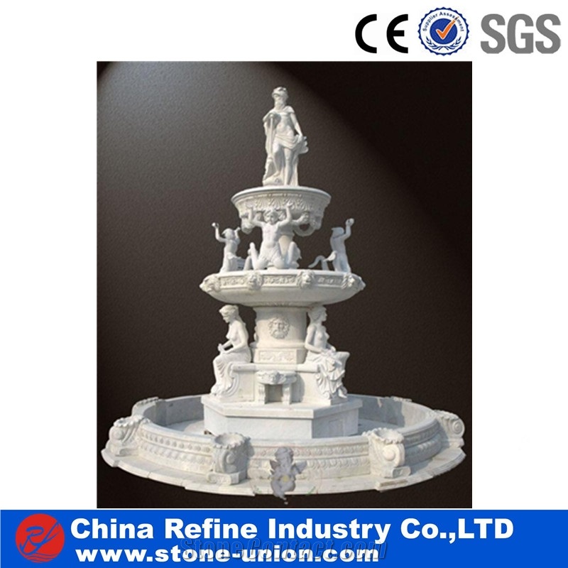 Human Statue Fountain , Garden Water Fountain , Marble Tiered Fountains,Sculptured Fountain,Granite Floating Sphere Fountain