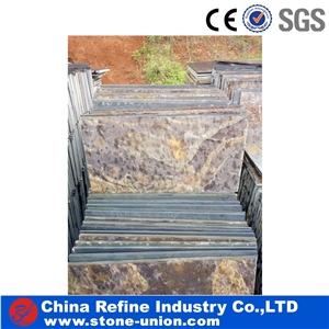 Natural Rusty Slate Tile in Slate , Chinese Slate Tile Siding , Slate Tile for Fireplace Surround , Rusty Slate Tile Fireplace , Slate Tile 30x30