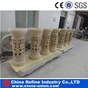 Natural Sandstone Garden Flower Pot, Sandstone Flower Pot Manufacturer & Factory ,Stone Flowerpot, Outdoor Flower Pots, Stone Planters