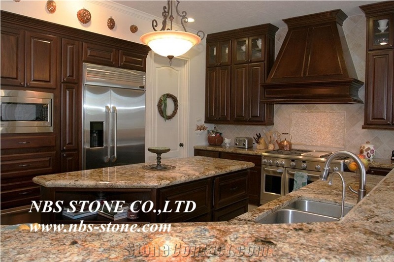 Azul Aran Granite Countertops, New Azul Aran Granite Kitchen Island Tops
