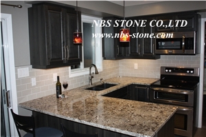 Bianco Granite China Countertops, Kitchen Tops, Kitchen Worktops