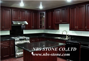 Black Granite Countertops，Kitchen Tops,Kichen Countertops