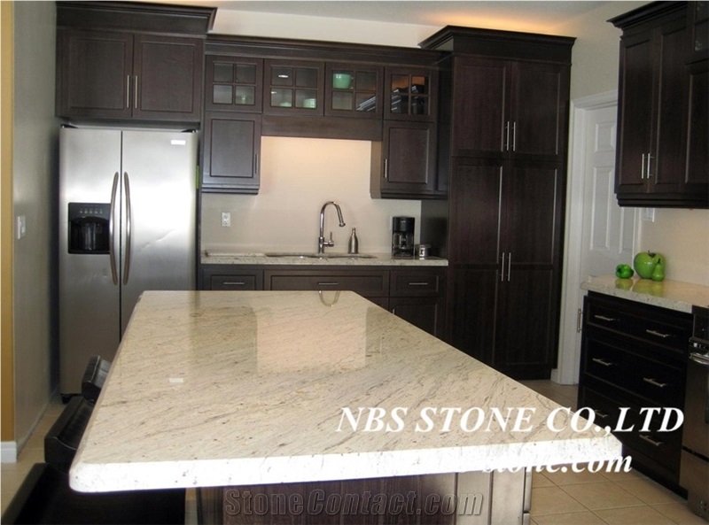 Cashmere White Granite, India Granite, Kitchen Tops, Countertops, Kitchen Island Tops