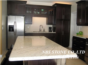 Cashmere White Granite, India Granite, Kitchen Tops, Countertops, Kitchen Island Tops