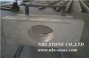 Cream Marfil Marble Vanity, Beige Corlor Bath Tops,Countertops,Low Price