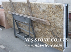 Crystal Yellow Granite,Kitchen Tops,Countertops,Low Price