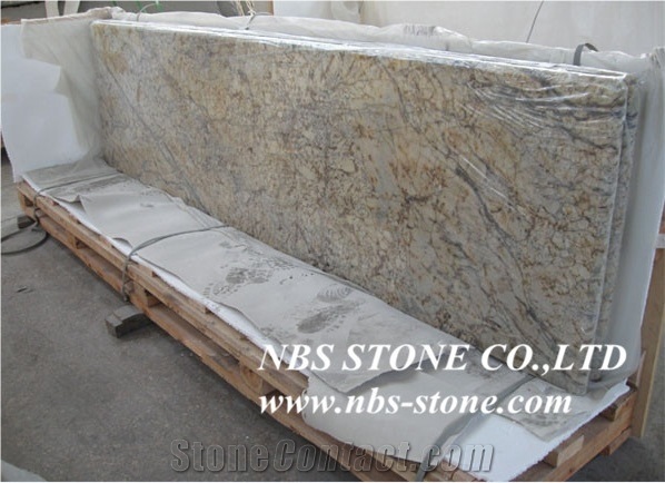 Diamond Flower Granite,Yellow Granite,Tiles & Slabs,Wall Covering,Flooring,Paving,Cut to Size,Low Price