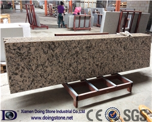 Multicolor Quartz Countertop,2cm Straight Polished Edge Kitchen Top,Engineered Quartz Stone for Kitthen ,Colse Caesarstone Quartz Stone from Doingstone,2cm Custom Quartz Countertop15