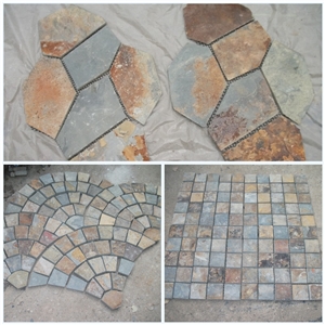 Natural Slate Random Flagstones/Natural Slate Wholesale