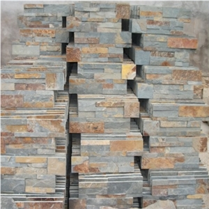 Split Natural Slate Culture Stone Used for Wall