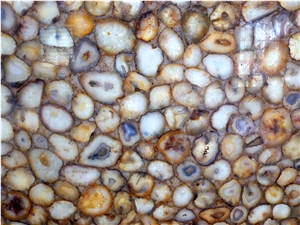 Solar Agate Semiprecious Stone Slab
