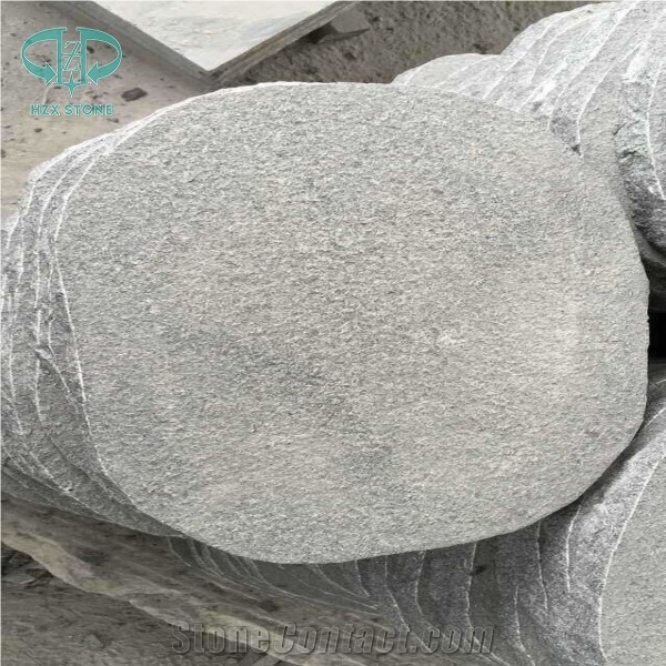 G654 Irregular Flagstone, Stone Grey Flagstone，Machine Cut Patio, Random Sawn Flagstone Driveway Pavers, Crazy Paving Stone, Outdoor Exterior Stone, Floor Covering, Outdoor Decoration Stone
